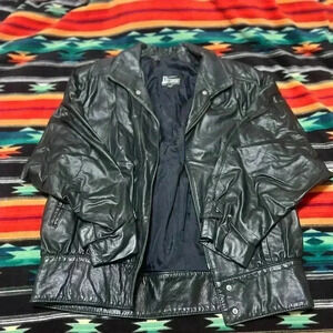 Classic Black Leather Jacket